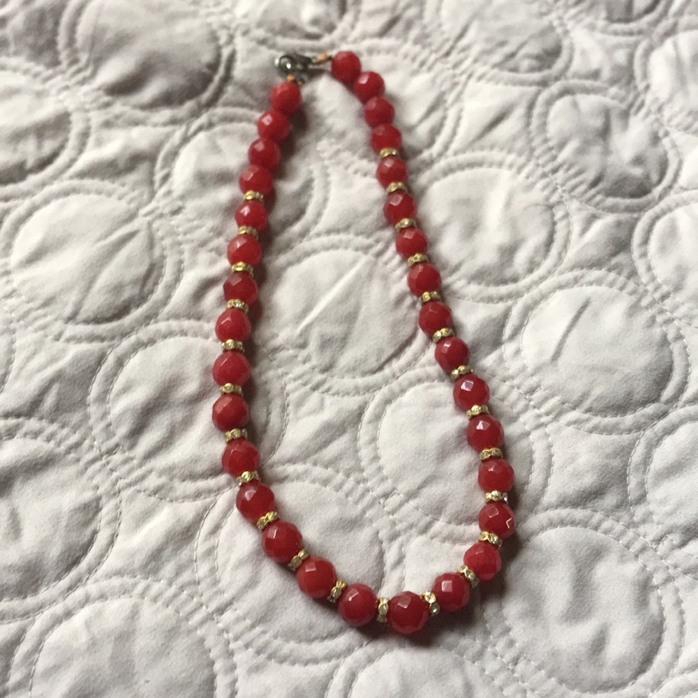 Red necklace
